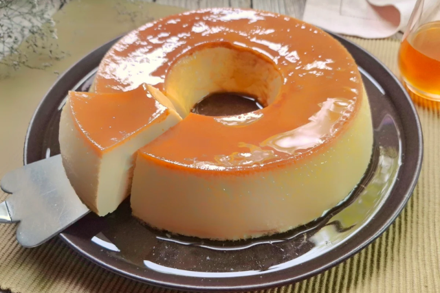 Pudim de Leite Condensado Sem Açúcar