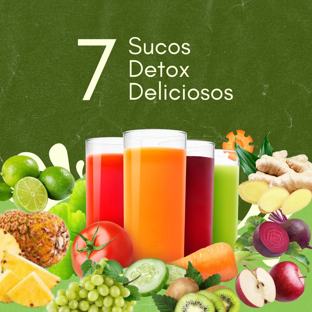 7 Sucos Detox Deliciosos